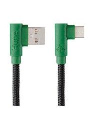 CABLE MICRO USB TIPO C HUNE HIEDRA SUSTENTABLE TRENZADO CARGA RAPIDA Y DATOS 90Aª 12M BOSQUE